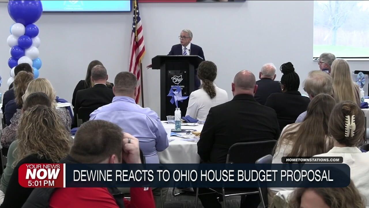 DeWine reacts to the Ohio House Budget that omits his proposed tax and fee increases